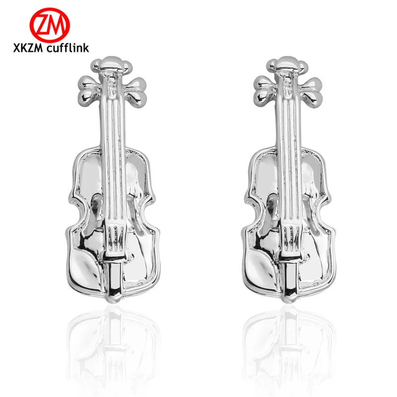 Formal Silvery Violin Cufflink for Mens Suits Buttons Geometric Wedding Cufflink French Grooms Shirt Brand Cuff Links
Formal Silvery Violin Cufflink for Mens Suits Buttons Geometric Wedding Cufflink French Grooms Shirt Brand Cuff Links