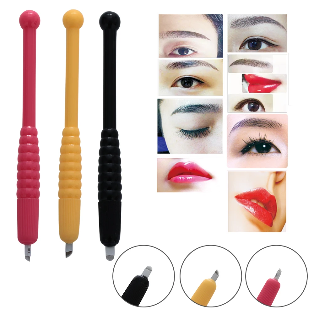 1PC Micro Blading Needles Permanent Eyebrow Tattoo Pen Disposable Professional Microblading Embroidery Eye Brow Pen Makeup Tools
1PC Micro Blading Needles Permanent Eyebrow Tattoo Pen Disposable Professional Microblading Embroidery Eye Brow Pen Makeup Tools