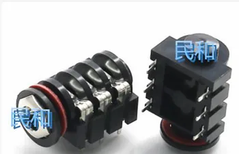 10pcs 1/4" 6.35 Mm Stereo Audio Microphone Female Socket Jack Connector 6.5mm PCB Solder Right Angle Tip Ring Sleeve TRS Jack
10pcs 1/4" 6.35 Mm Stereo Audio Microphone Female Socket Jack Connector 6.5mm PCB Solder Right Angle Tip Ring Sleeve TRS Jack