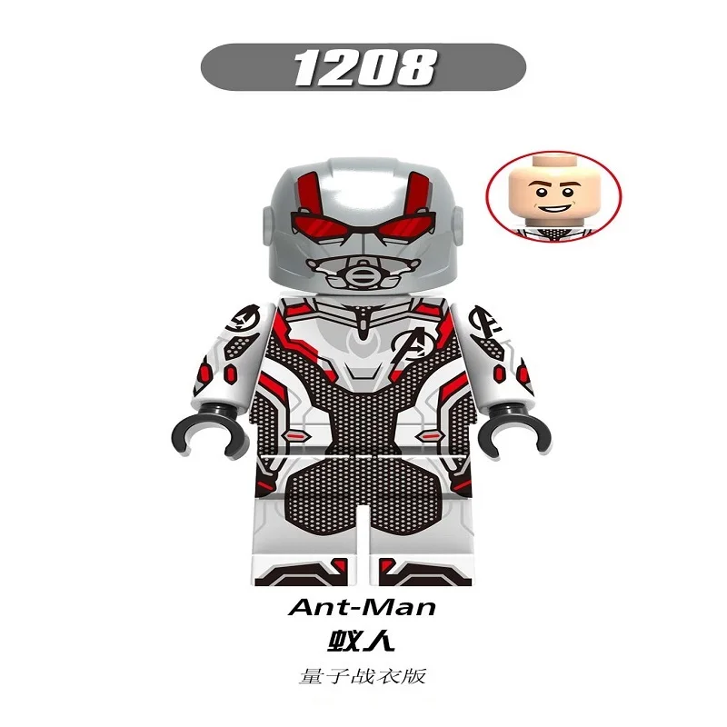 Single Sale X1208 Quantum Warfare Edition Ant-man Avengers 4 Action Figures Building Blocks Bricks legoing Minifigured toys
Single Sale X1208 Quantum Warfare Edition Ant-man Avengers 4 Action Figures Building Blocks Bricks legoing Minifigured toys