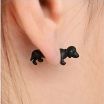 New 1piece Punk Rock Trendy Cool 3D Stereoscopic Dachshund/Dog Impalement Lady/Men/Women/Unisex Ear Stud Party Earrings
New 1piece Punk Rock Trendy Cool 3D Stereoscopic Dachshund/Dog Impalement Lady/Men/Women/Unisex Ear Stud Party Earrings