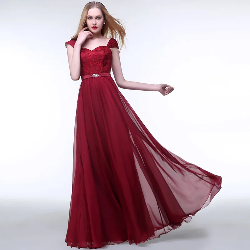 2019 spring and autumn winter new long strap sling bride wedding toast clothing Slim out of the banquet dress female
2019 spring and autumn winter new long strap sling bride wedding toast clothing Slim out of the banquet dress female
