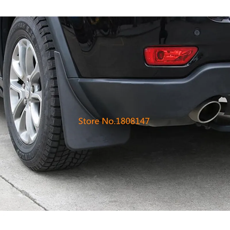 Car styling cover plastic fender soft mudguard flap splash mud guard frame 4pcs For Jeep Grand Cherokee 2014 2015 2016 2017 2018
Car styling cover plastic fender soft mudguard flap splash mud guard frame 4pcs For Jeep Grand Cherokee 2014 2015 2016 2017 2018