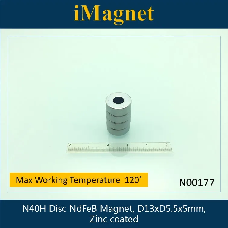 5pcs N40H Block super strong Rare Earth Neodymium Magnet,D13xD5.5x5mm ,Cuboid Ndfeb Magnet ,Magnet for refrigerator
5pcs N40H Block super strong Rare Earth Neodymium Magnet,D13xD5.5x5mm ,Cuboid Ndfeb Magnet ,Magnet for refrigerator