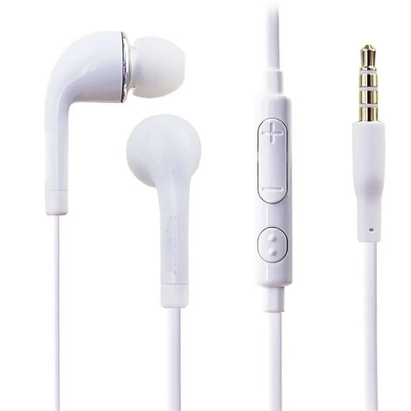 

100pcs/lot Best High Quality S4 J5 earphone with mic In-ear Earphones Hands-free Earpiece For Samsung Galaxy S8 S6 Xiaomi iphone