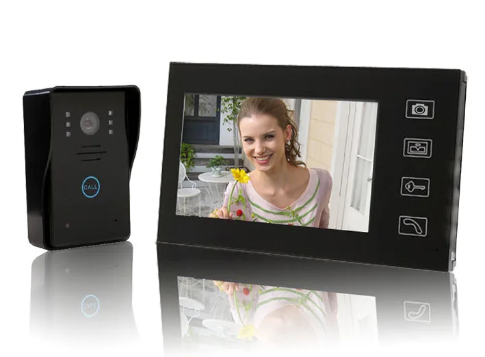 7 Inch TFT wireless Touch Screen Color Video Door Phone Cmos Night Vision Camera Intercom System
7 Inch TFT wireless Touch Screen Color Video Door Phone Cmos Night Vision Camera Intercom System