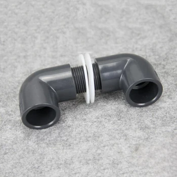 25mm Inner Diameter Elbow PVC Inlet Outlet Joint Pipe Fitting Connector For Aquarium Fish Water Tank
25mm Inner Diameter Elbow PVC Inlet Outlet Joint Pipe Fitting Connector For Aquarium Fish Water Tank