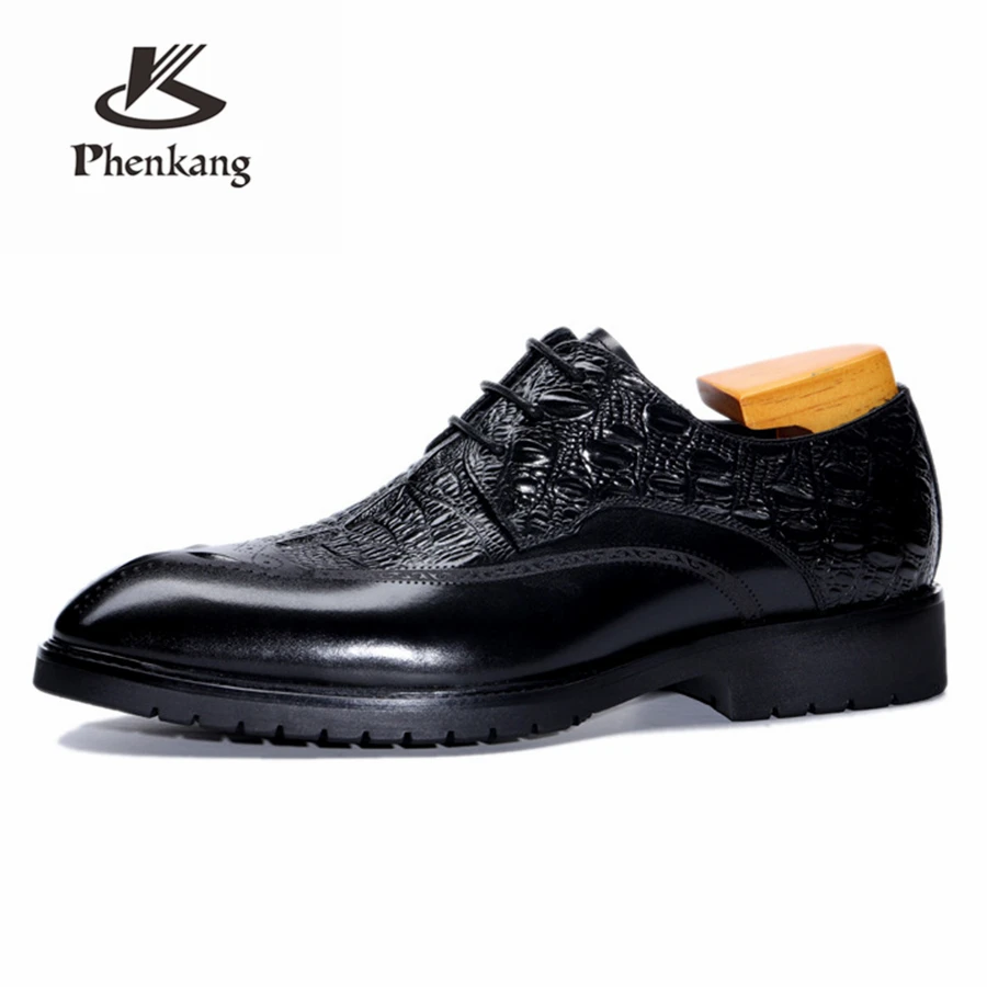 Men genuine leather shoes business dress banquet suit casual shoes men brand Bullock leather wedding mens shoes black 2019
Men genuine leather shoes business dress banquet suit casual shoes men brand Bullock leather wedding mens shoes black 2019