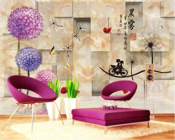 beibehang Bedroom wallpaper Custom large wall stickers dandelion marble wallpaper TV background wallpaper for walls in rolls
beibehang Bedroom wallpaper Custom large wall stickers dandelion marble wallpaper TV background wallpaper for walls in rolls