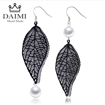DAIMI S925 Vintage Leaves Drop Earrings Boho Bohemian Leaf Dangle Earrings Hollow Out Pearl Earrings For Women Fashion Jewelry
DAIMI S925 Vintage Leaves Drop Earrings Boho Bohemian Leaf Dangle Earrings Hollow Out Pearl Earrings For Women Fashion Jewelry