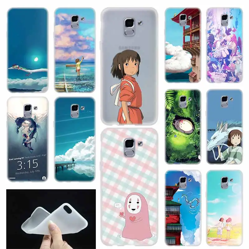 Cover Coque For Samsung Galaxy J6 J8 J3 J5 J7 J4 Plus 2018 2016 2017 EU Prime Pro Ace Studio Ghibli anime Spirited Away anime
Cover Coque For Samsung Galaxy J6 J8 J3 J5 J7 J4 Plus 2018 2016 2017 EU Prime Pro Ace Studio Ghibli anime Spirited Away anime