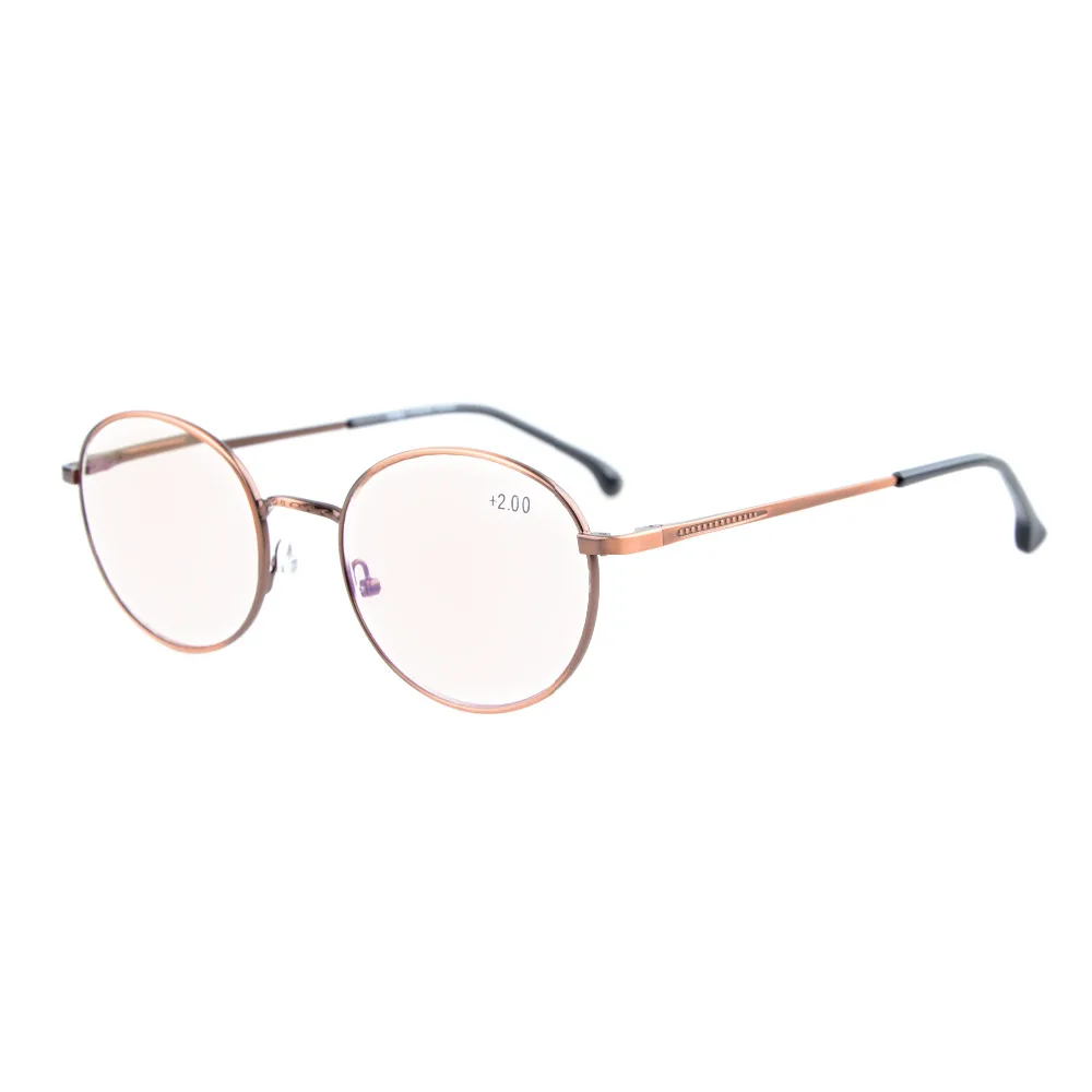 CG1616 Eyekepper Quality Spring Temples Oval Round Amber Tinted Lenses Computer Glasses Anti Glare Reading Glasses
CG1616 Eyekepper Quality Spring Temples Oval Round Amber Tinted Lenses Computer Glasses Anti Glare Reading Glasses