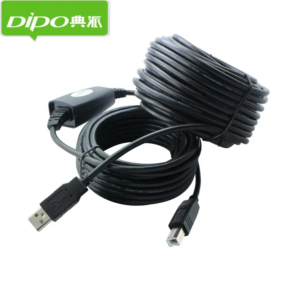 DIPO 2 0 USB Удлинительный кабель A к B сканер для принтера высокоскоростной usb2.0 с