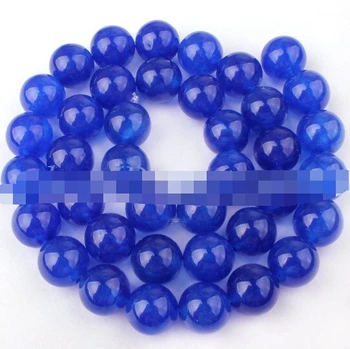 Miss00273 HIGH QUALITY 10MM SMOOTH ROUND BLUE CANDY JADE LOOSE BEADS STRAND 15" 5pc
Miss00273 HIGH QUALITY 10MM SMOOTH ROUND BLUE CANDY JADE LOOSE BEADS STRAND 15" 5pc