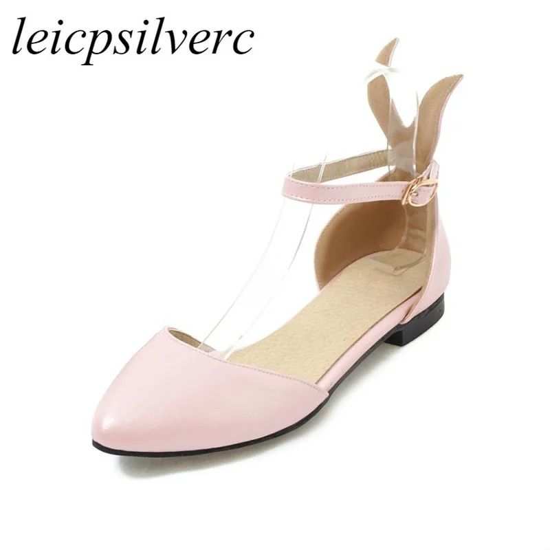 Women Sandals Flat Shoes 2018 Spring Summer Pu Sexy New Fashion Buckle Pointed Toe Casual Party Office Wedding Black White Pink
Women Sandals Flat Shoes 2018 Spring Summer Pu Sexy New Fashion Buckle Pointed Toe Casual Party Office Wedding Black White Pink