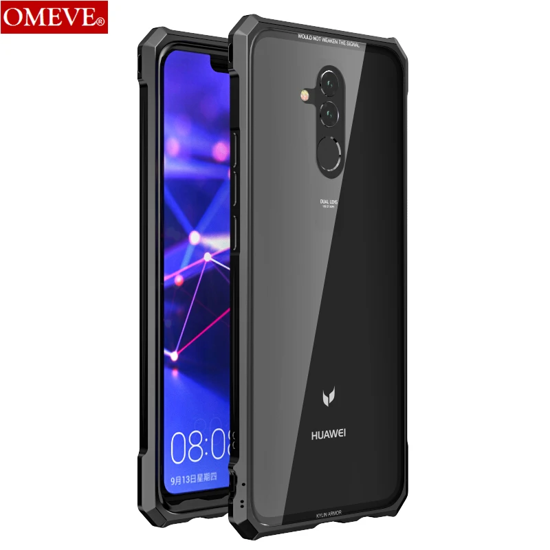 OMEVE Tempered Glass Case for Huawei Mate 20 Lite Mate20 Pro Case Mate 20 Metal Frame Clear Glass Back Cover Bumper for Maimang7
OMEVE Tempered Glass Case for Huawei Mate 20 Lite Mate20 Pro Case Mate 20 Metal Frame Clear Glass Back Cover Bumper for Maimang7