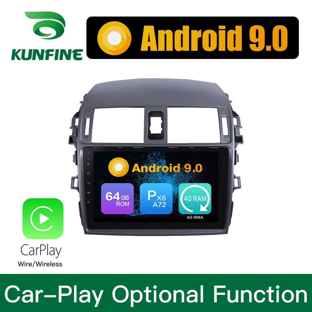Android 9.0 Ram 4G Rom 64G PX6 Cortex A72 Car DVD GPS Multimedia Player Car Stereo For Toyota COROLLA 2007-2013 Radio Headunit
Android 9.0 Ram 4G Rom 64G PX6 Cortex A72 Car DVD GPS Multimedia Player Car Stereo For Toyota COROLLA 2007-2013 Radio Headunit
