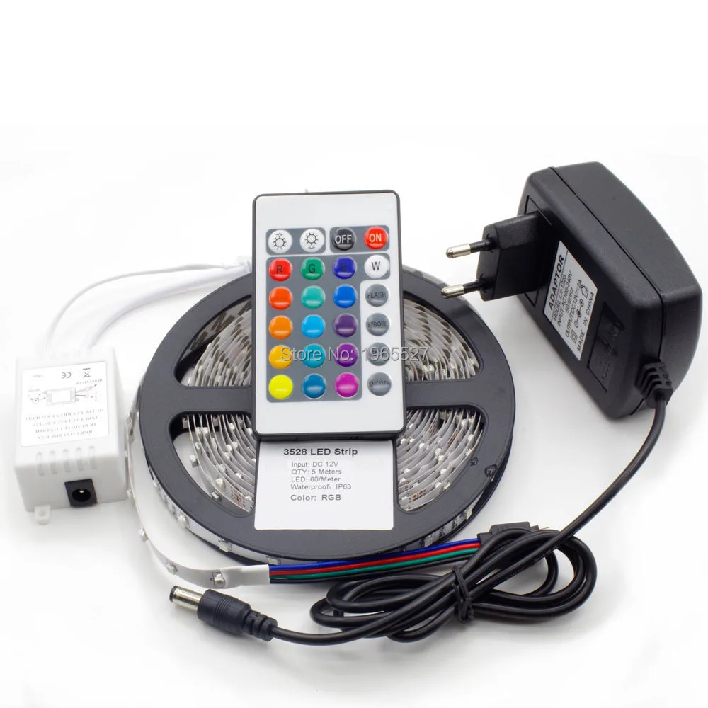 Гибкая светодиодная лента 5 м 3528 300 SMD + ИК-пульт дистанционного управления с 24 кнопками + блок питания 12 В 2 А, бесплатная доставка
Гибкая светодиодная лента 5 м 3528 300 SMD + ИК-пульт дистанционного управления с 24 кнопками + блок питания 12 В 2 А, бесплатная доставка