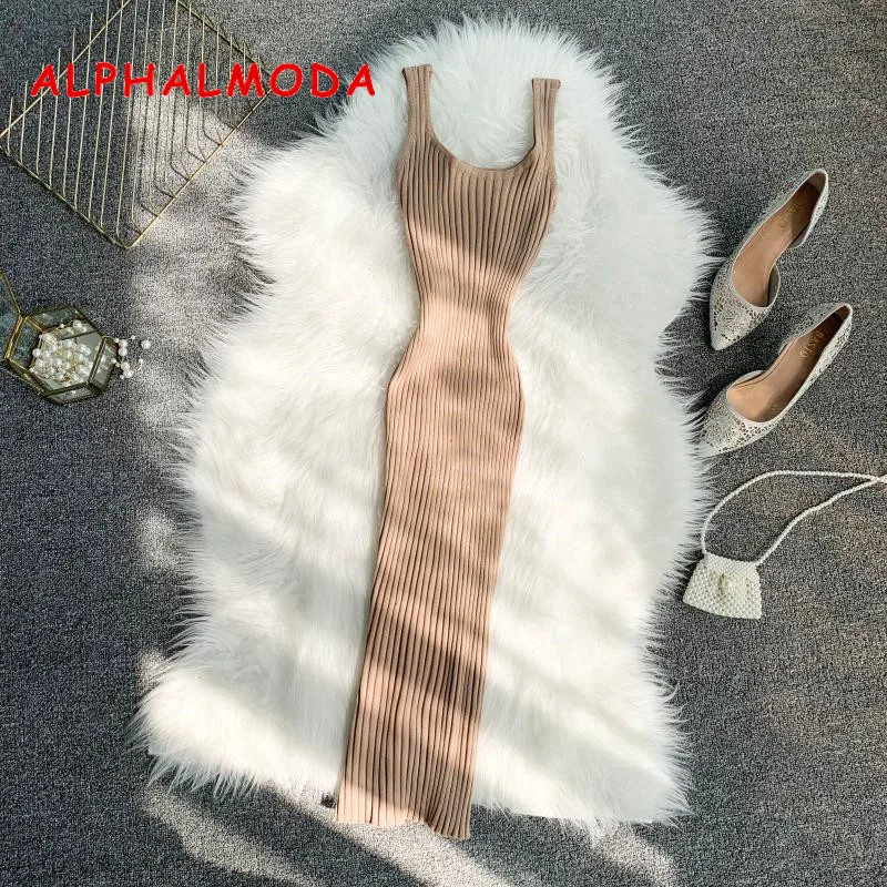 ALPHALMODA 2019 Slim Knitted Dresses Pullovers Bodycon Sheath Solid Basic Brief Casual Knit Vestidos
ALPHALMODA 2019 Slim Knitted Dresses Pullovers Bodycon Sheath Solid Basic Brief Casual Knit Vestidos