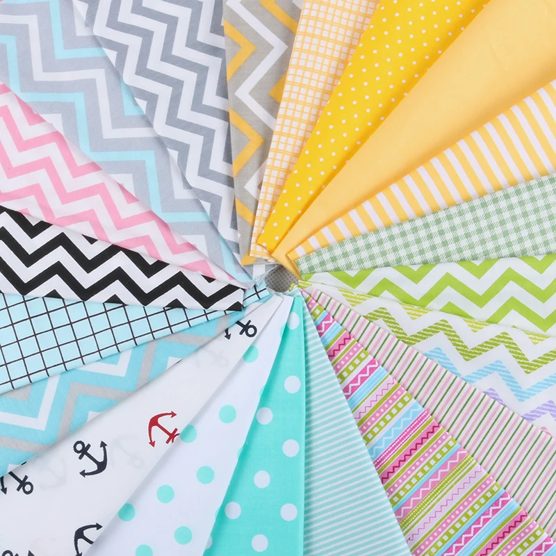 Nanchuang 20Pcs/Lot Geometry Random Color Printed Twill Cotton Fabric Patchwork Cloth for DIY Handmade Sewing&Quilting Material
Nanchuang 20Pcs/Lot Geometry Random Color Printed Twill Cotton Fabric Patchwork Cloth for DIY Handmade Sewing&Quilting Material