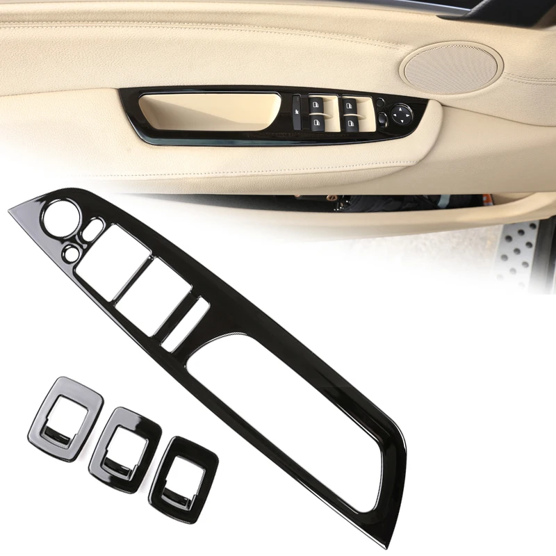Gloss black hot sale 4Pcs For BMW X5 E70 07-13/X6 E71 08-14 ABS Door Armrest Window Switch Cover Trim for car parts accessories
Gloss black hot sale 4Pcs For BMW X5 E70 07-13/X6 E71 08-14 ABS Door Armrest Window Switch Cover Trim for car parts accessories