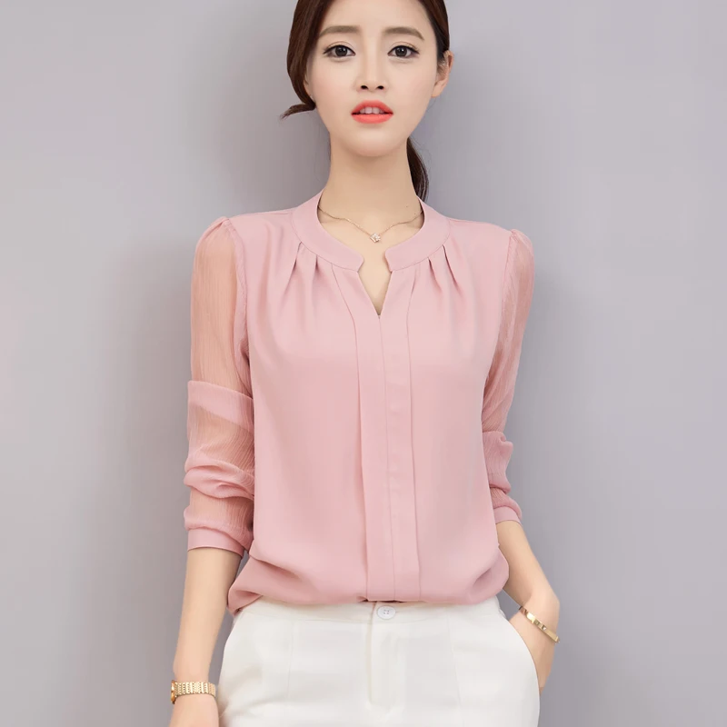 2018 Summer Plus Size Blouses Office Work Slim V Neck Chiffon Shirt Women Long Sleeve White Shirts Casual Bottom Tops S-3XL
2018 Summer Plus Size Blouses Office Work Slim V Neck Chiffon Shirt Women Long Sleeve White Shirts Casual Bottom Tops S-3XL