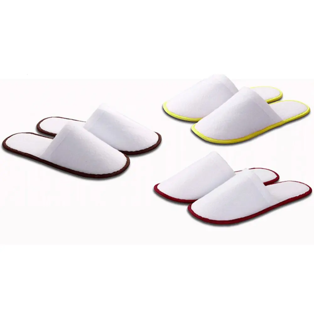 4 Pairs Travel Fashion Disposable Slippers for Home Hotel Salon Practical Slippers Outdoors Sleep Massage Slippers Closed Toes
4 Pairs Travel Fashion Disposable Slippers for Home Hotel Salon Practical Slippers Outdoors Sleep Massage Slippers Closed Toes