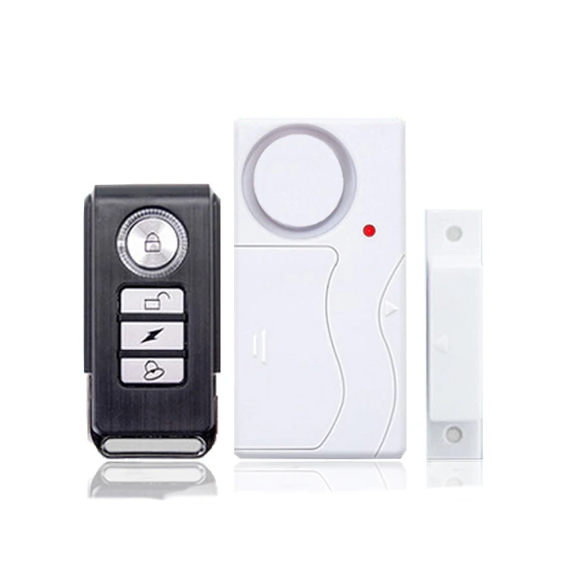 Door Window Entry Security ABS Wireless Remote Control Door Sensor Alarm Host Burglar Security Alarm System Home Protection Kit
Door Window Entry Security ABS Wireless Remote Control Door Sensor Alarm Host Burglar Security Alarm System Home Protection Kit