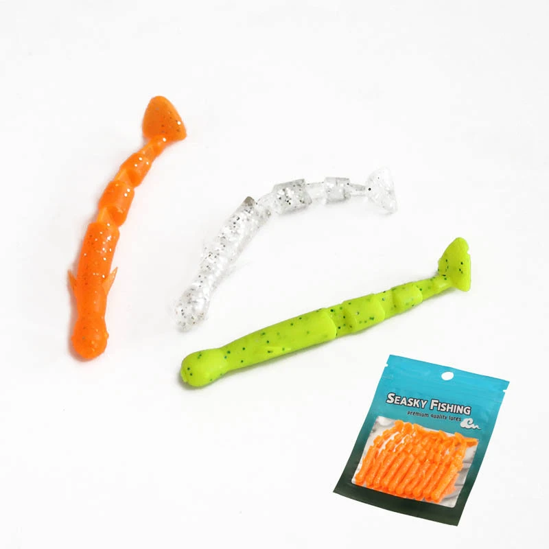 10pcs/lot Soft Fishing Lure Silicone Artificial Bait Rotate 5cm 0.7g Fishing Lures for Carp Fishing Casting
10pcs/lot Soft Fishing Lure Silicone Artificial Bait Rotate 5cm 0.7g Fishing Lures for Carp Fishing Casting