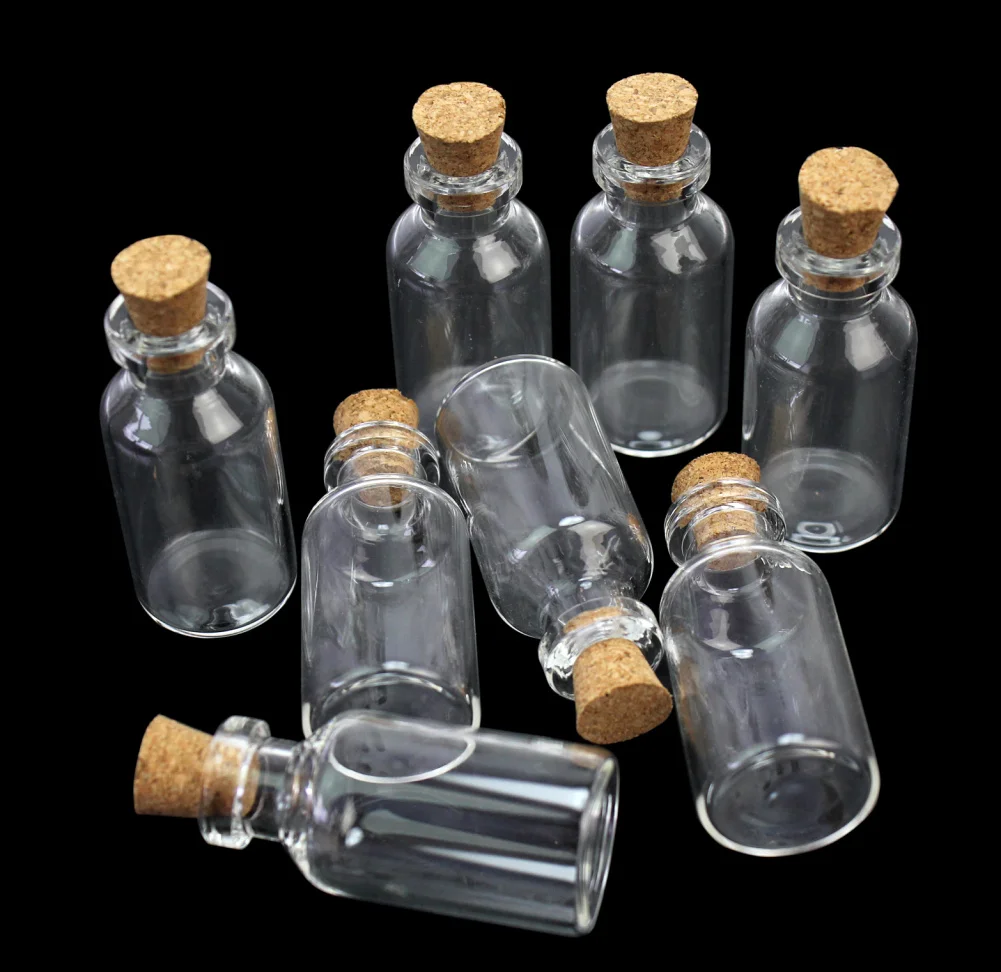 20pcs 5ml Mini Transparent Empty Glass Bottles Messages Washing Bottle Containe Jars with Cork Refillable Bottles
20pcs 5ml Mini Transparent Empty Glass Bottles Messages Washing Bottle Containe Jars with Cork Refillable Bottles