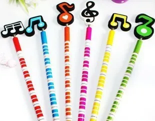 (6Pcs/set) Lovely Pencil Piano Keyboard Wooden HB Pencil Colorful Music School Supplies Material Valued Sets High Quality Color
(6Pcs/set) Lovely Pencil Piano Keyboard Wooden HB Pencil Colorful Music School Supplies Material Valued Sets High Quality Color