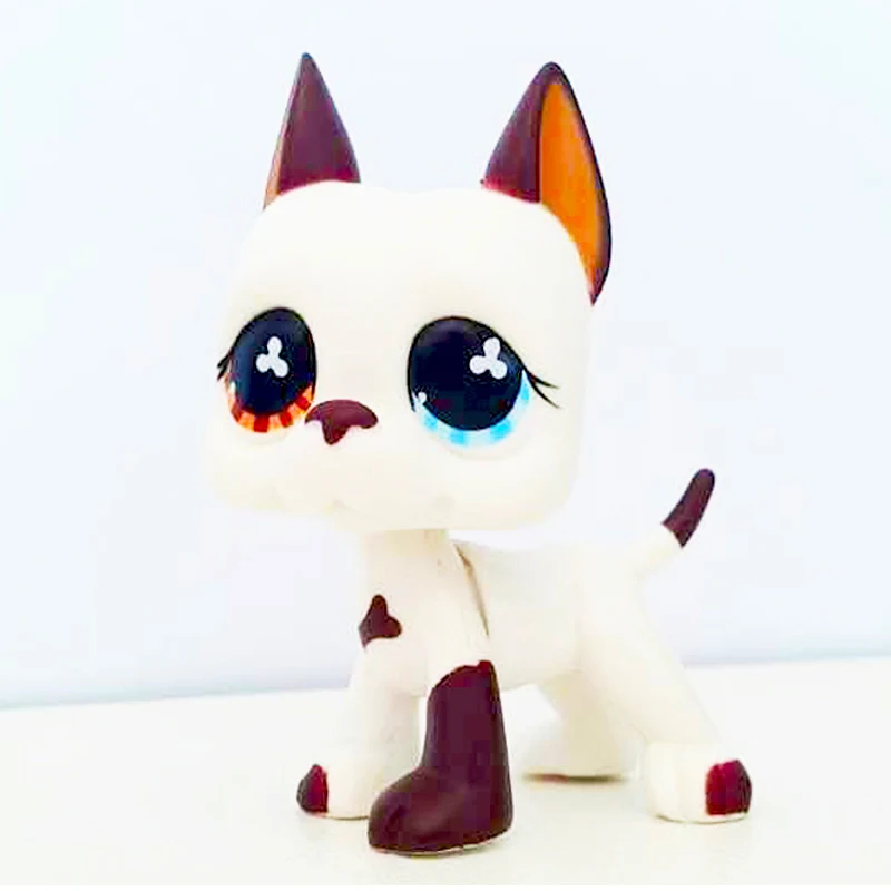 rare pet shop lps toys dog #577 little Cream white Great Dane yellow blue flower eyes original old animal figure child gifts
rare pet shop lps toys dog #577 little Cream white Great Dane yellow blue flower eyes original old animal figure child gifts