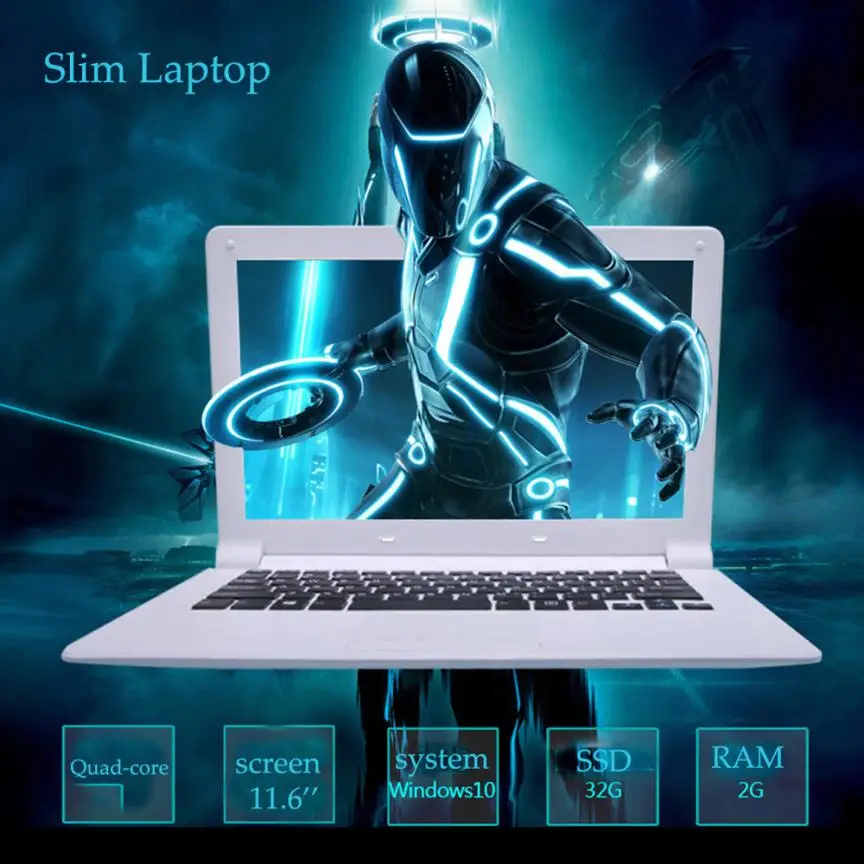 New Ultra-thin Quad-Core Laptop 11.6'' Screen Display 1366*768pixel 2G+32G Windows10 With System Language Portuguese 18Jun21 F
New Ultra-thin Quad-Core Laptop 11.6'' Screen Display 1366*768pixel 2G+32G Windows10 With System Language Portuguese 18Jun21 F