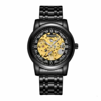 Tourbillon Skeleton Mechanical Watch Men Wrist Automatic Watches Men Waterproof Black Full-Steel Wristwatches Clock Montre Homme
Tourbillon Skeleton Mechanical Watch Men Wrist Automatic Watches Men Waterproof Black Full-Steel Wristwatches Clock Montre Homme