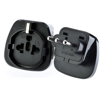 2pcs travel Italy plug adapter Italy round 3 pins 4.0mm 10A travel charge power electric plug wall socket
2pcs travel Italy plug adapter Italy round 3 pins 4.0mm 10A travel charge power electric plug wall socket