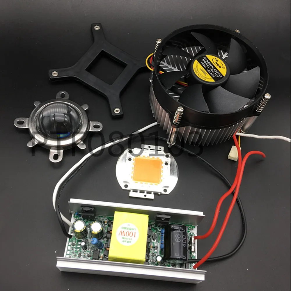 100W 100Watt High Power 380-840NM led grow chip full spectrum led grow lights + Heatsink Cooler+100W LED Driver
100W 100Watt High Power 380-840NM led grow chip full spectrum led grow lights + Heatsink Cooler+100W LED Driver