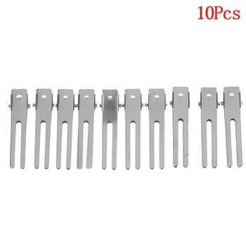 10/100pcs Silver 48mm Metal Hairpins With No Teeth Double Prong Alligator Grip Clips Hair Accessory
10/100pcs Silver 48mm Metal Hairpins With No Teeth Double Prong Alligator Grip Clips Hair Accessory
