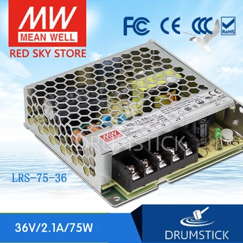 patriotic MEAN WELL LRS-75-36 36V 2.1A meanwell LRS-75 36V 75.6W Single Output Switching Power Supply
patriotic MEAN WELL LRS-75-36 36V 2.1A meanwell LRS-75 36V 75.6W Single Output Switching Power Supply