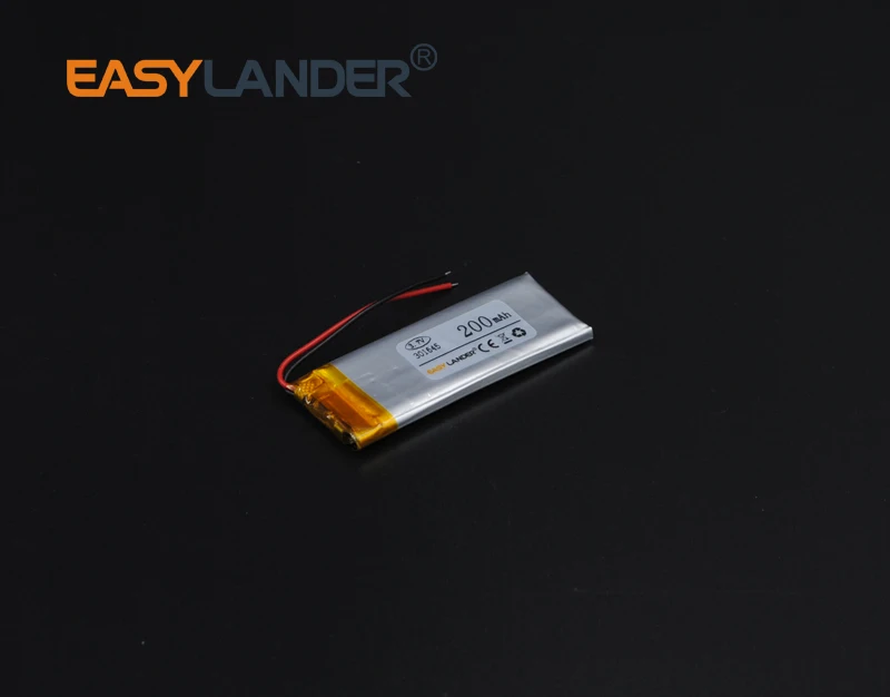 3PCS/Lot 3.7V 200mAh 301645 Rechargeable li Polymer Li-ion Battery For bluetooth headset mp3 /mp5 PSP GPS LED light speaker
3PCS/Lot 3.7V 200mAh 301645 Rechargeable li Polymer Li-ion Battery For bluetooth headset mp3 /mp5 PSP GPS LED light speaker