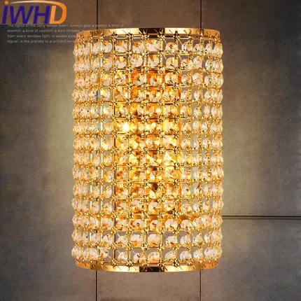 IWHD K9 Crystal Arandela LED Wall Lamp Modern Metal Sconce Wall Light Fixtures Home Lighting Stairs Beside Fashion Lamparas
IWHD K9 Crystal Arandela LED Wall Lamp Modern Metal Sconce Wall Light Fixtures Home Lighting Stairs Beside Fashion Lamparas