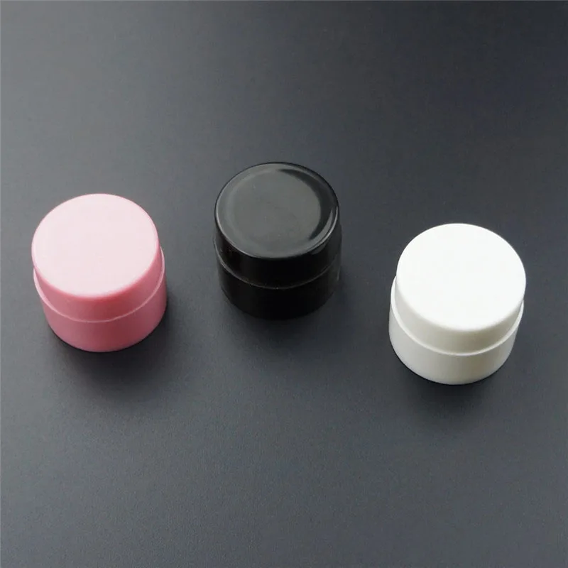 Rosalind Black Small Round Cream Bottle 5g Jars Pot Container Empty Cosmetic Plastic Sample Box For Nail Art Gel Glitter Storage
Rosalind Black Small Round Cream Bottle 5g Jars Pot Container Empty Cosmetic Plastic Sample Box For Nail Art Gel Glitter Storage