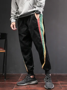 Yozihis Men's Fashion Color Block Patch Jogger Pants Male Casual Cotton Autumn Winter Sweatpants Black Trouser pantalon
Yozihis Men's Fashion Color Block Patch Jogger Pants Male Casual Cotton Autumn Winter Sweatpants Black Trouser pantalon
