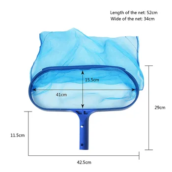 Quality 1pcs Swimming Pool Skimmer Leaf Net Micro-Mesh for Removing Swimming Pool Leaves Debris Pool Cleaning VC
Quality 1pcs Swimming Pool Skimmer Leaf Net Micro-Mesh for Removing Swimming Pool Leaves Debris Pool Cleaning VC