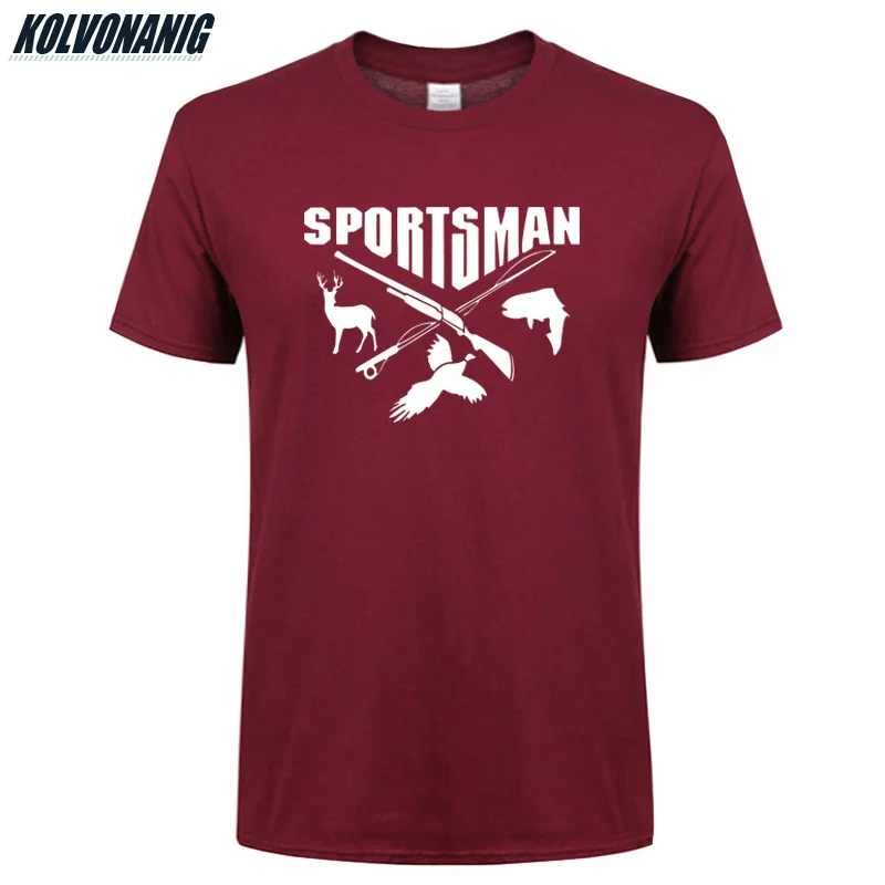 2019 Summer Men's Clothing Hunting Fishing Deer Fish Gun Sportsman Print T Shirts Men Cotton O-Neck Short-Sleeve Casual T Shirt
2019 Summer Men's Clothing Hunting Fishing Deer Fish Gun Sportsman Print T Shirts Men Cotton O-Neck Short-Sleeve Casual T Shirt