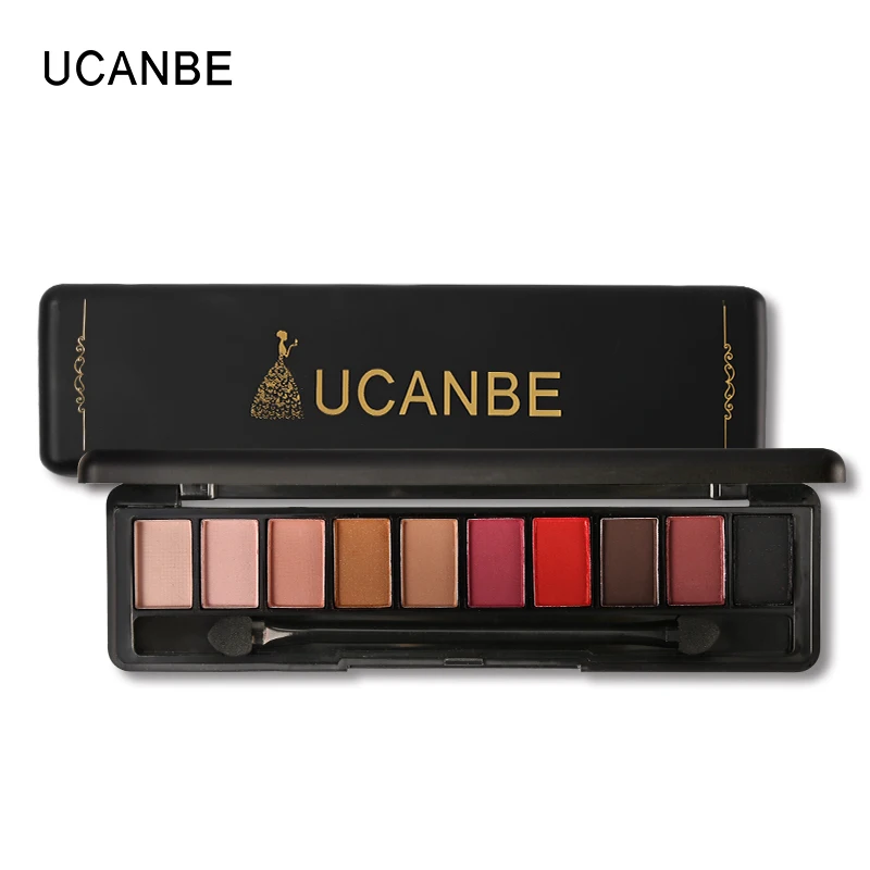 UCANBE 10 Color Shimmer Matte Eyeshadow Makeup Metallic Eye Shadow Nude Red Earth Color Natural Smoky Pigments Cosmetics
UCANBE 10 Color Shimmer Matte Eyeshadow Makeup Metallic Eye Shadow Nude Red Earth Color Natural Smoky Pigments Cosmetics