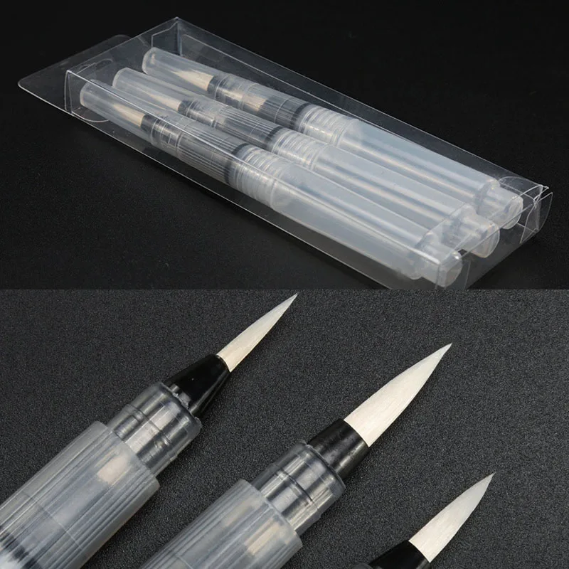 Plastic Handle Nylon Hair Refillable Water Brushes Art Supplies Ink Pens Pilot Water Brush 1 Pcs Painting Pen S M L
Plastic Handle Nylon Hair Refillable Water Brushes Art Supplies Ink Pens Pilot Water Brush 1 Pcs Painting Pen S M L