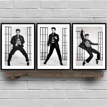 Elvis Presley Posters Print Fashion Classic Dancer Portrait Canvas Painting Black White Pictures Home Room Wall Art Decor
Elvis Presley Posters Print Fashion Classic Dancer Portrait Canvas Painting Black White Pictures Home Room Wall Art Decor