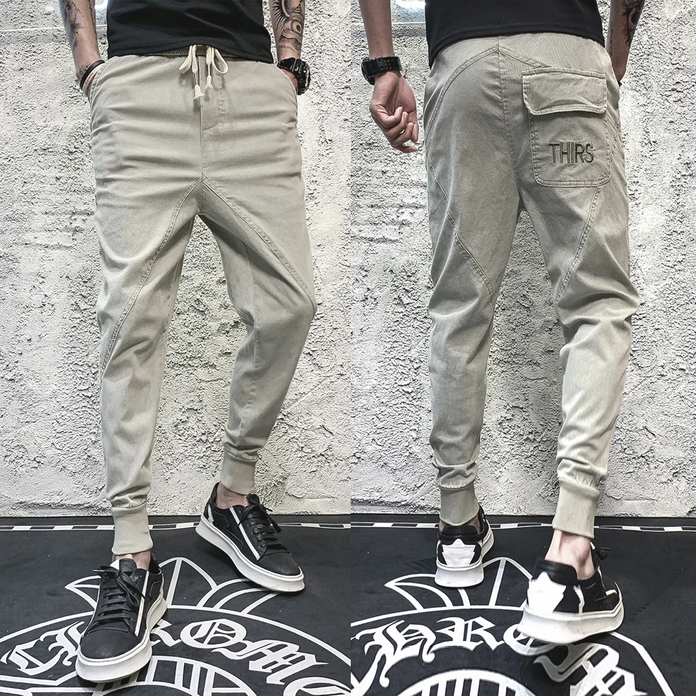 Summer Pantalones Hombre High Elastic Harem Pants Men Loose Drop Crotch Streetwear Men Pants Hip Hop Trouser Men Joggers 36-29
Summer Pantalones Hombre High Elastic Harem Pants Men Loose Drop Crotch Streetwear Men Pants Hip Hop Trouser Men Joggers 36-29
