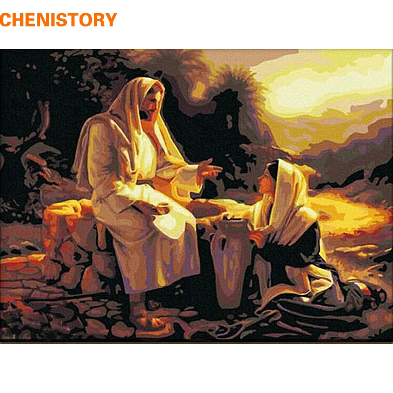 CHENISTORY Savior DIY Digital Painting By Numders Drawing Painting By Numbers Kits Unique Gift Wooden Frame For Home Wall Decor
CHENISTORY Savior DIY Digital Painting By Numders Drawing Painting By Numbers Kits Unique Gift Wooden Frame For Home Wall Decor