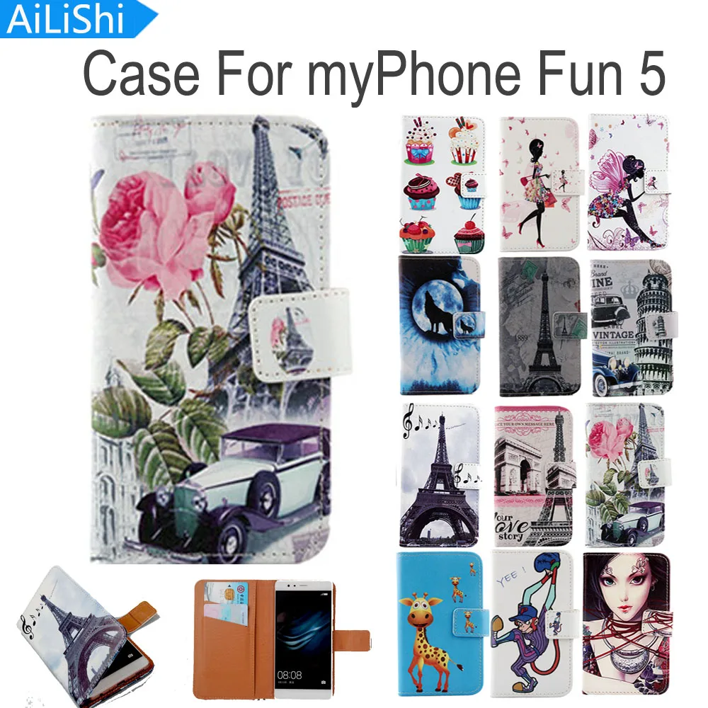 AiLiShi Flip PU Leather Case For myPhone Fun 5 Case Book Style Cartoon Painted Protective Cover Skin With Card Slot
AiLiShi Flip PU Leather Case For myPhone Fun 5 Case Book Style Cartoon Painted Protective Cover Skin With Card Slot